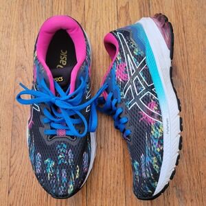 ASICS 6 Running Shoe FlyteFoam GT 1000 11 Color Injection Pack Black Pink Glow
